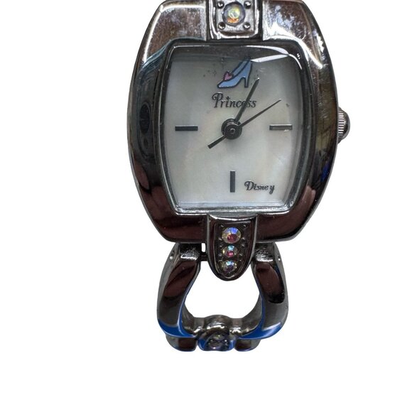 Vintage Stainless Steel Cinderella Watch Elegant Seiko Disney Princess Slipper - Picture 3 of 7
